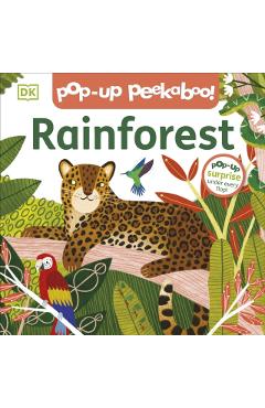 Coperta cărții 'Pop-Up Peekaboo! Rainforest -'