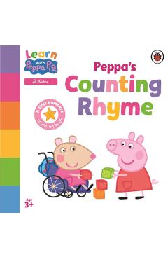 Coperta cărții 'Learn with Peppa: Peppa's Counting Rhyme -'