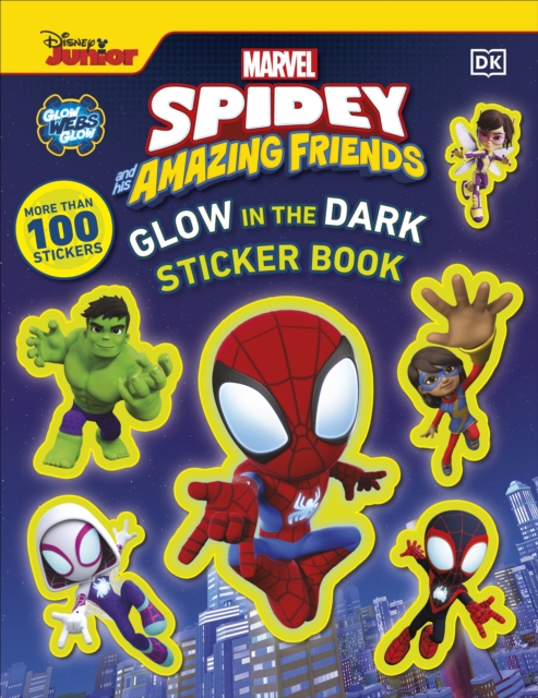 Marvel Spidey and His Amazing Friends Glow in the Dark Sticker Book - 