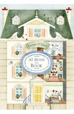 Coperta cărții 'At Home in a Book - Lauren O'hara'