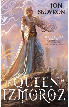 Coperta cărții 'Queen of Izmoroz - Jon Skovron'
