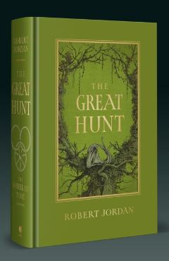 Coperta cărții 'Great Hunt - Robert Jordan'