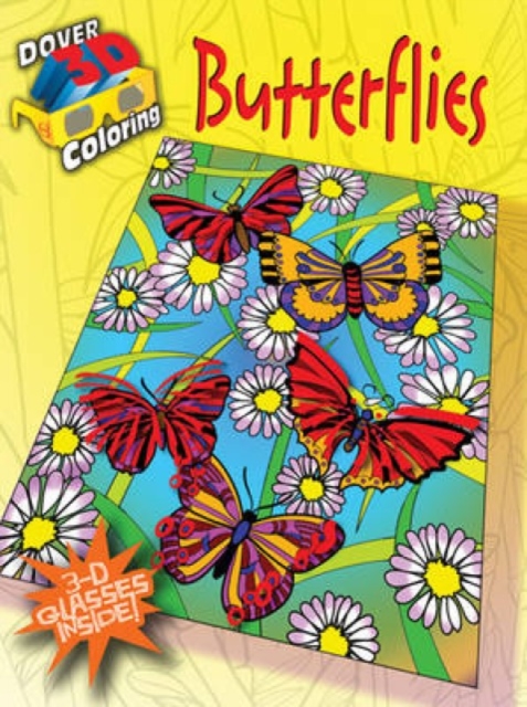 3-D Coloring Book - Butterflies - Jessica Mazurkiewicz