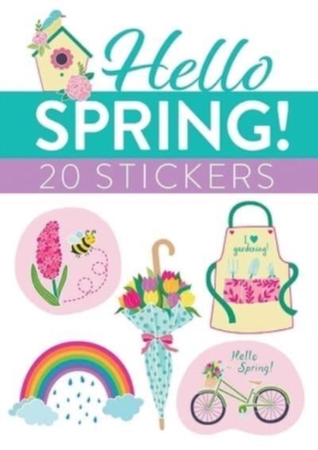 Hello Spring! 20 Stickers - Jessica Mazurkiewicz