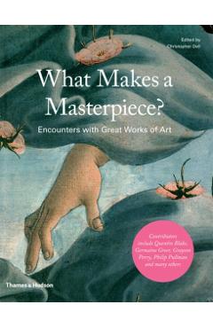 Coperta cărții 'What Makes a Masterpiece? -'