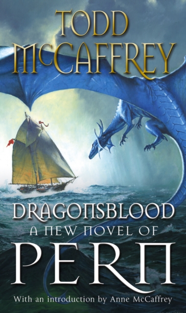 Coperta cărții 'Dragonsblood - Todd Mccaffrey'