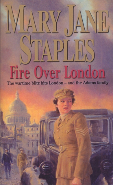 Coperta cărții 'Fire Over London - Mary Jane Staples'