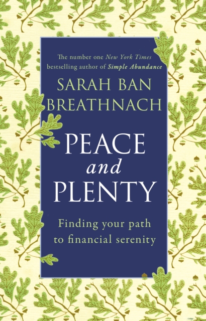 Coperta cărții 'Peace and Plenty - Sarah Ban Breathnach'