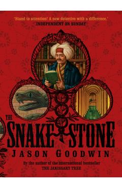 Coperta cărții 'Snake Stone - Jason Goodwin'
