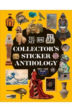 Coperta cărții 'Met Collector's Sticker Anthology -'