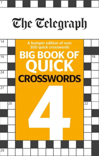 Telegraph Big Book of Quick Crosswords 4 - 