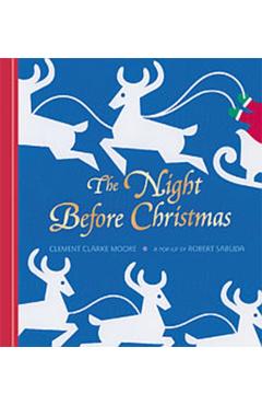 Coperta cărții 'Night Before Christmas Pop-up - Robert Sabuda'