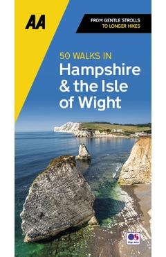 Coperta cărții '50 Walks in Hampshire & IOW -'