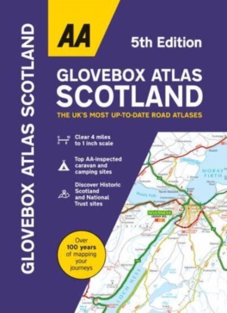 AA Glovebox Atlas Scotland - 