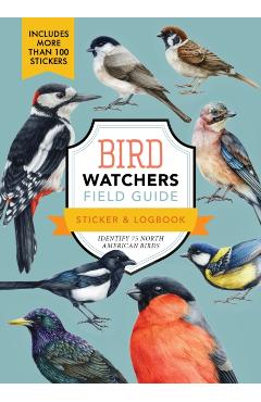 Poza produsului Bird Watchers' Field Guide Sticker & Logbook - 