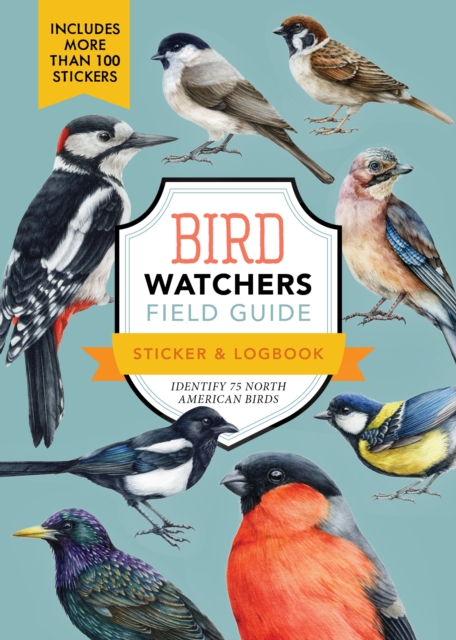 Bird Watchers' Field Guide Sticker & Logbook -