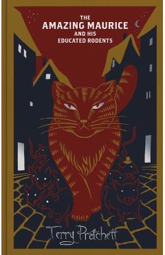 Coperta cărții 'Amazing Maurice and his Educated Rodents - Terry Pratchett'