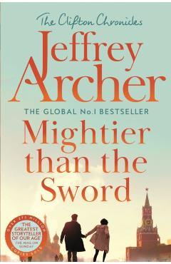 Coperta cărții 'Mightier than the Sword - Jeffrey Archer'