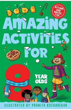 Coperta cărții 'Amazing Activities for 8 Year Olds - Macmillan Children's Books'