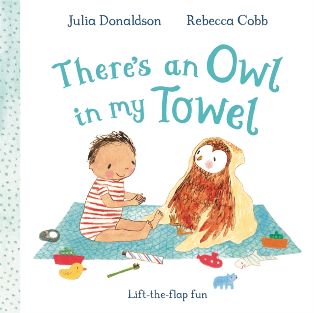 Coperta cărții 'There's an Owl in My Towel - Julia Donaldson'