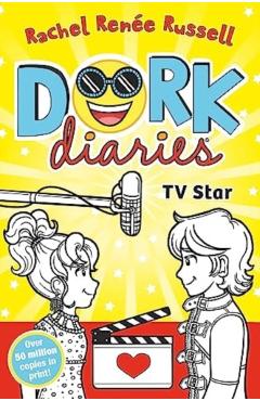 Coperta cărții 'Dork Diaries: TV Star - Rachel Renee Russell'