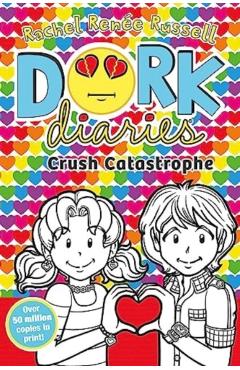 Coperta cărții 'Dork Diaries: Crush Catastrophe - Rachel Renee Russell'