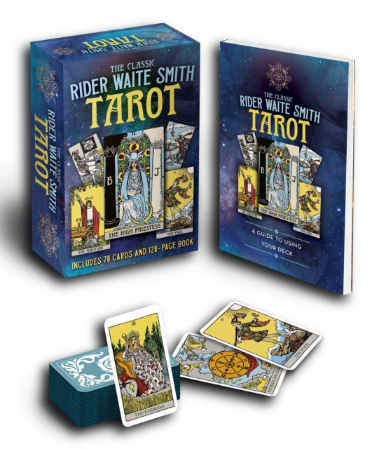 Classic Rider Waite Smith Tarot Book & Card Deck - A E|ahsan Waite