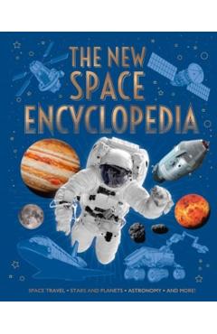 Coperta cărții 'New Space Encyclopedia - Giles Sparrow'