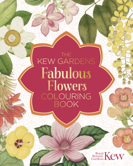Kew Gardens Fabulous Flowers Colouring Book - 