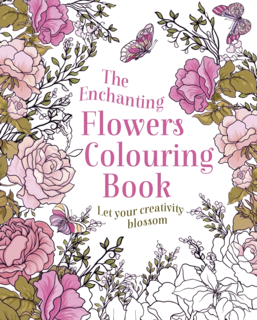 Enchanting Flowers Colouring Book - Tansy Willow