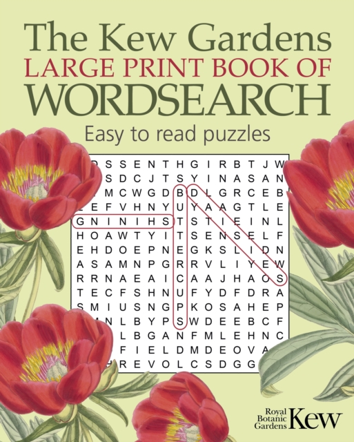 Kew Gardens Large Print Book of Wordsearch - Eric Saunders