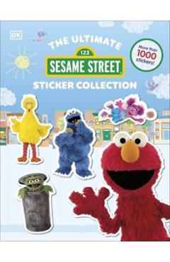 Coperta cărții 'Sesame Street Ultimate Sticker Collection -'