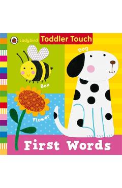 Coperta cărții 'Ladybird Toddler Touch: First Words -'