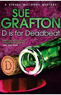 Coperta cărții 'D is for Deadbeat - Sue Grafton'