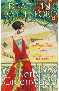 Coperta cărții 'Death in Daylesford - Kerry Greenwood'