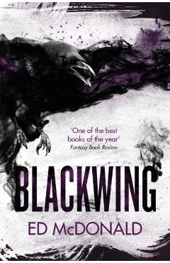 Coperta cărții 'Blackwing - Ed Mcdonald'