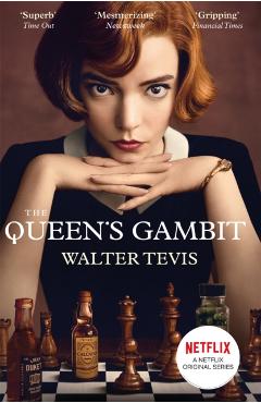 Coperta cărții 'Queen's Gambit - Walter Tevis'