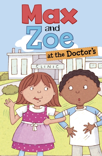 Max and Zoe at the Doctor's - Shelley Swanson Sateren