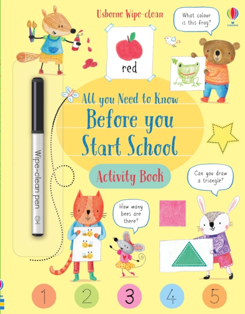 Wipe-Clean All You Need to Know Before You Start School Activity Book - Holly Bathie