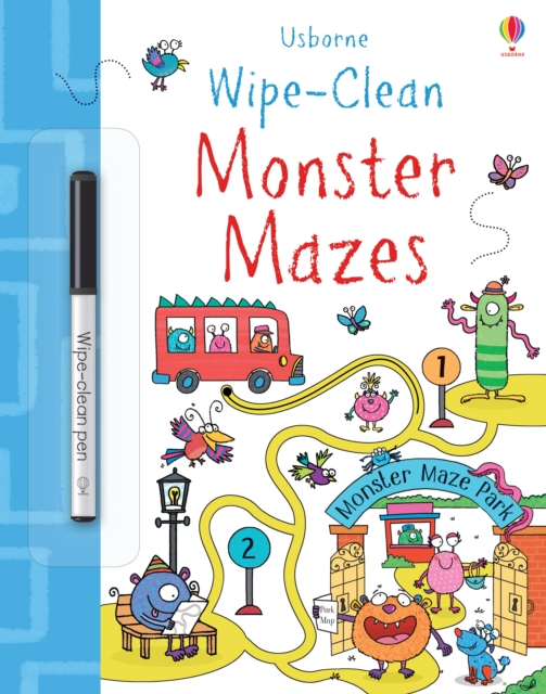 Wipe-Clean Monster Mazes - Jane Bingham