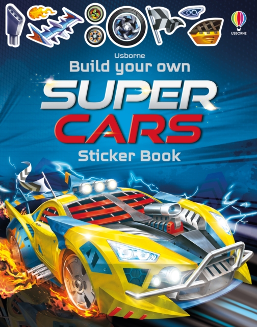 Build Your Own Supercars Sticker Book - Simon Tudhope