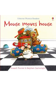Coperta cărții 'Mouse moves house - Russell Punter'