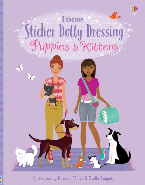 Sticker Dolly Dressing Puppies & Kittens - Fiona|bowman Watt