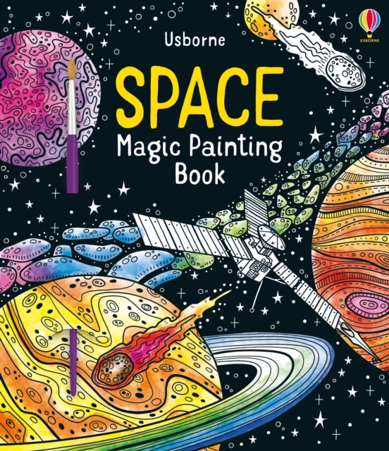 Space Magic Painting Book - Abigail Wheatley