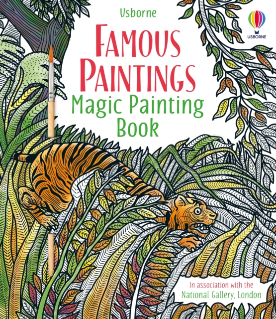 Famous Paintings Magic Painting Book - Rosie Dickins