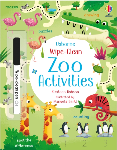Wipe-Clean Zoo Activities - Kirsteen Robson