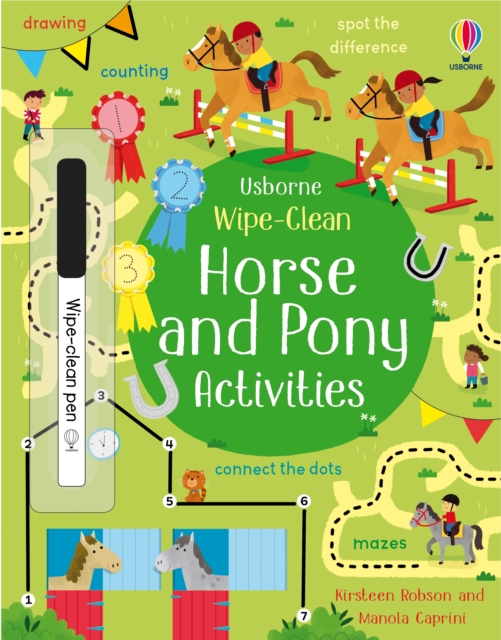 Wipe-Clean Horse and Pony Activities - Kirsteen Robson