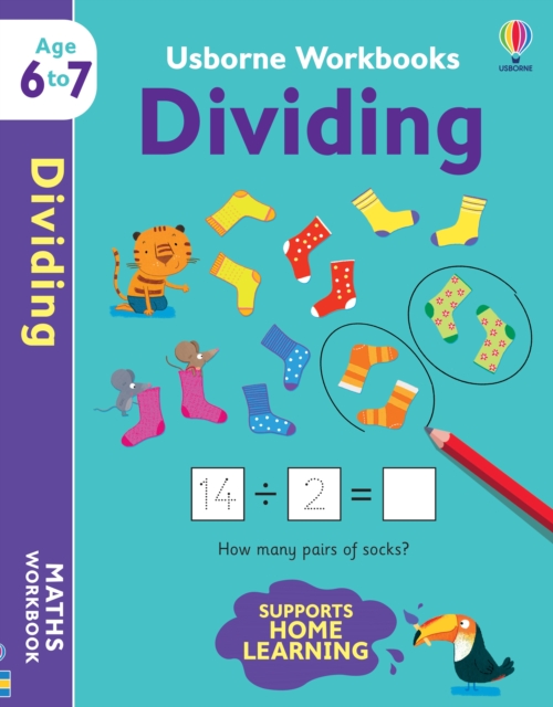 Usborne Workbooks Dividing 6-7 - Holly Bathie