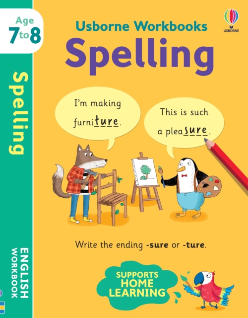 Usborne Workbooks Spelling 7-8 - Jane Bingham