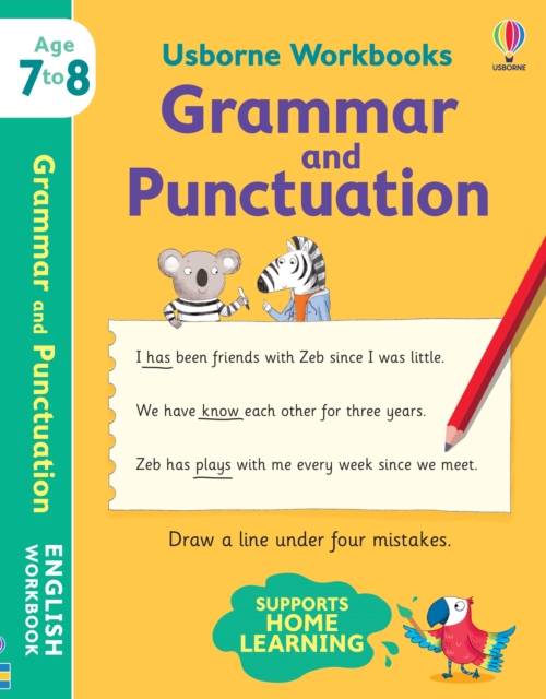 Usborne Workbooks Grammar and Punctuation 7-8 - Hannah (editor) Watson